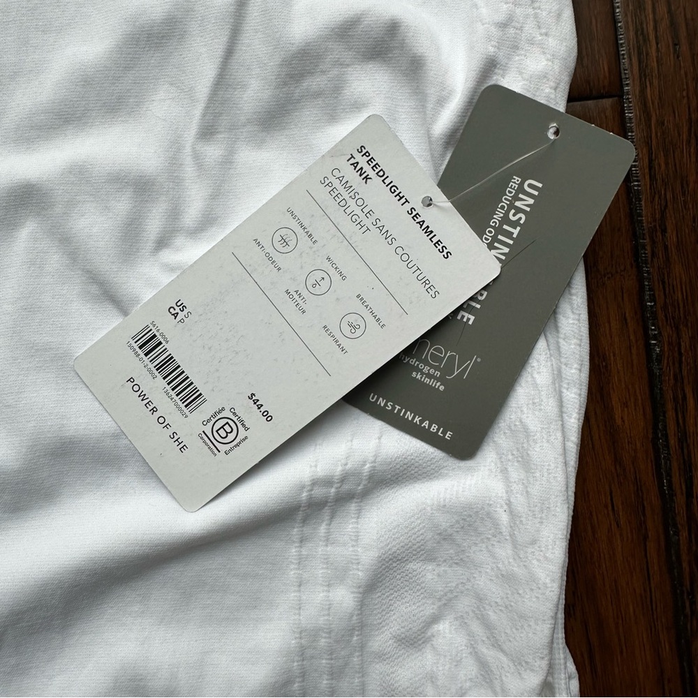 Athleta Speedlight Tank In White - Picture 4 of 8